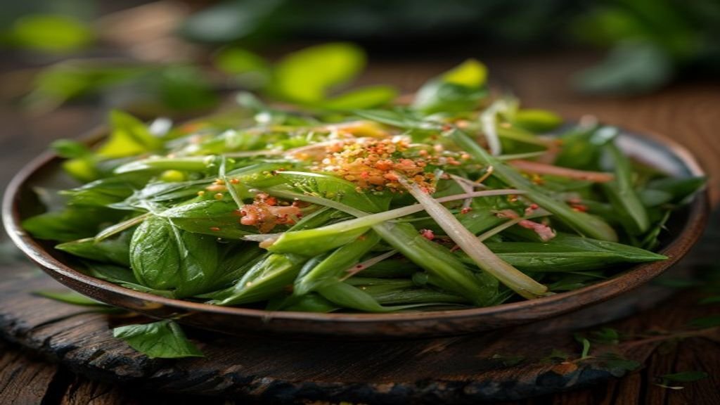 Gambar sayur segar disajikan dalam mangkuk, menampilkan resep sayur sederhana yang mudah diikuti.
