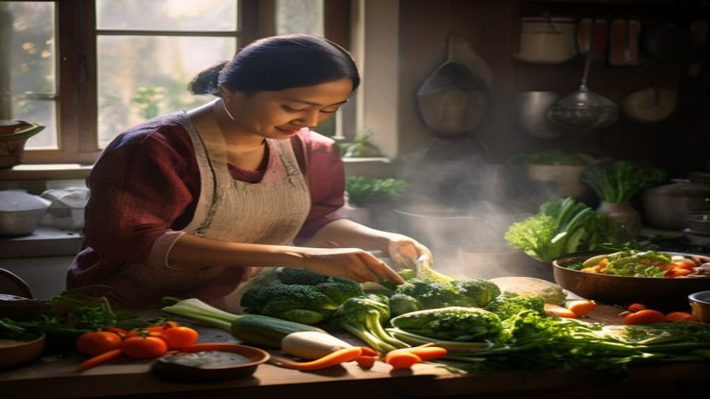 Gambar sayur segar dengan bumbu, langkah mudah membuat resep sayur sehat dan lezat