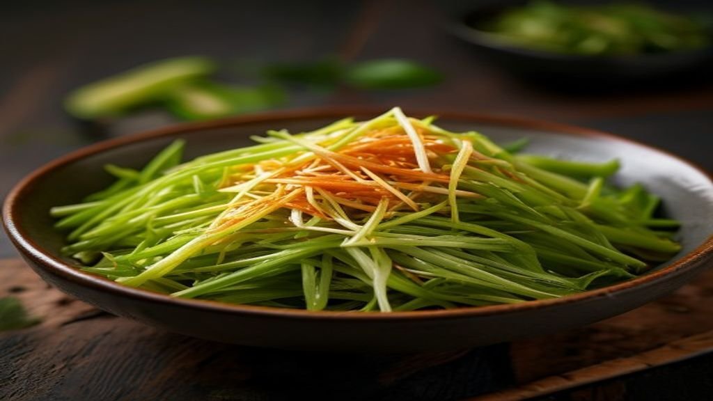 Gambar sayuran segar berwarna-warni dengan piring berisi sup sayur berkuah rempah, contoh resep sayur sehat.
