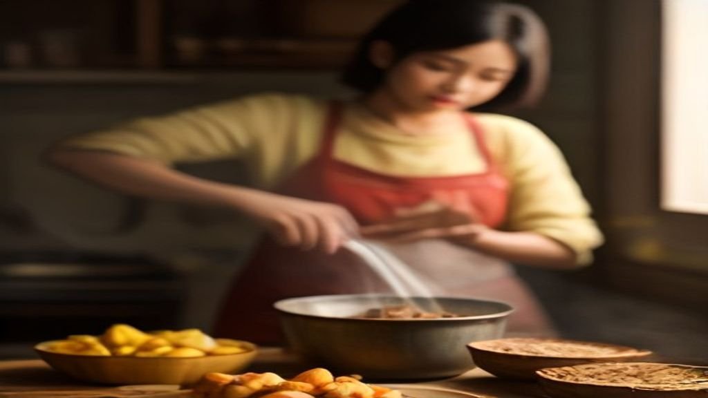 Gulai lezat dengan bumbu khas Indonesia
